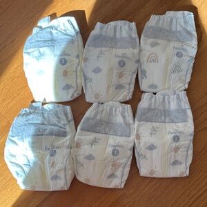 Pampers Pure Diaper Covers - White and Gray